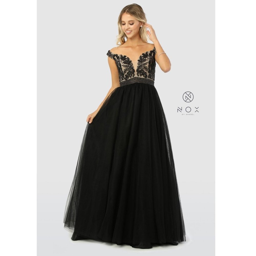 BEAUTIFUL DRESS-E166-BLACK